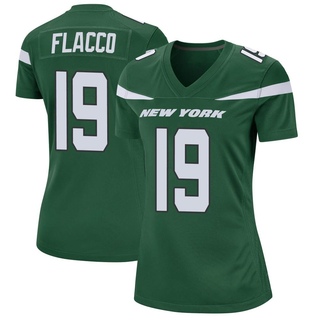 Game Joe Flacco Women's New York Jets Gotham Jersey - Green