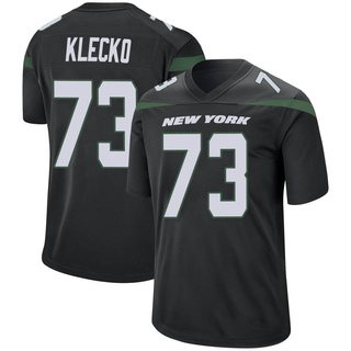 Game Joe Klecko Youth New York Jets Stealth Jersey - Black