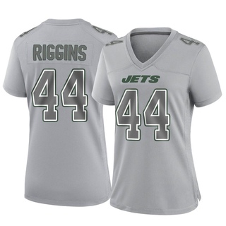 Game John Riggins Women's New York Jets Atmosphere Fashion Jersey - Gray