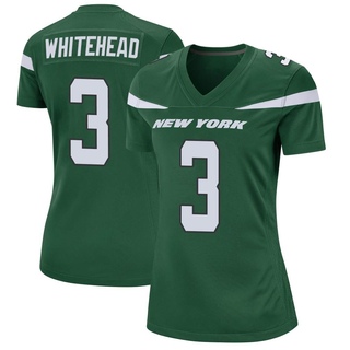 Game Jordan Whitehead Women's New York Jets Gotham Jersey - Green