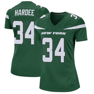 Game Justin Hardee Women's New York Jets Gotham Jersey - Green