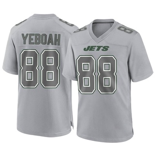 Game Kenny Yeboah Men's New York Jets Atmosphere Fashion Jersey - Gray