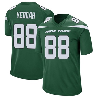Game Kenny Yeboah Men's New York Jets Gotham Jersey - Green