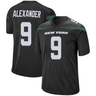 Game Kwon Alexander Youth New York Jets Stealth Jersey - Black