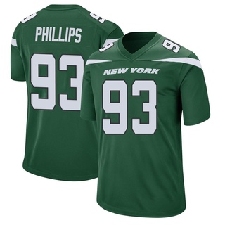 Game Kyle Phillips Men's New York Jets Gotham Jersey - Green