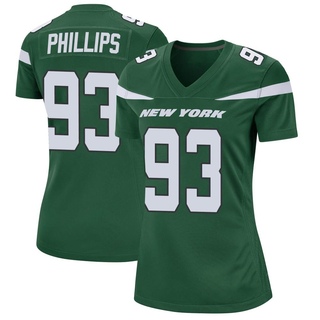 Game Kyle Phillips Women's New York Jets Gotham Jersey - Green