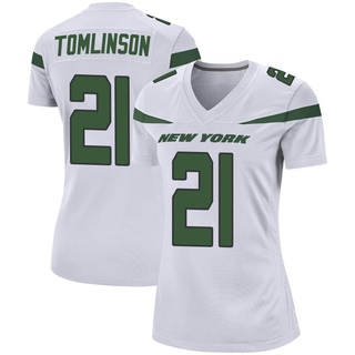 Game LaDainian Tomlinson Women's New York Jets Spotlight Jersey - White