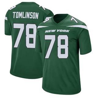 Game Laken Tomlinson Men's New York Jets Gotham Jersey - Green