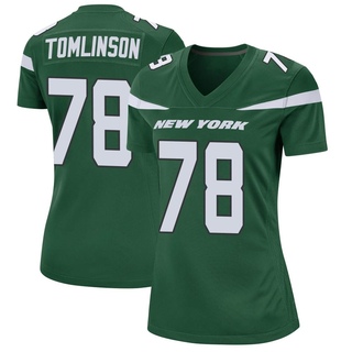 Game Laken Tomlinson Women's New York Jets Gotham Jersey - Green