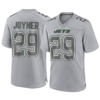 Game Lamarcus Joyner Men's New York Jets Atmosphere Fashion Jersey - Gray