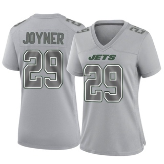 Game Lamarcus Joyner Women's New York Jets Atmosphere Fashion Jersey - Gray