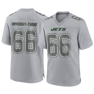 Game Laurent Duvernay-Tardif Men's New York Jets Atmosphere Fashion Jersey - Gray
