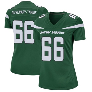 Game Laurent Duvernay-Tardif Women's New York Jets Gotham Jersey - Green