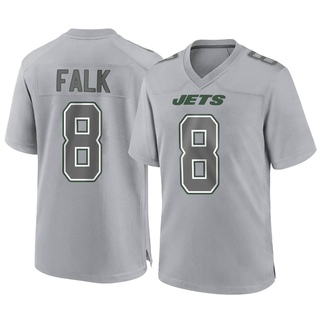 Game Luke Falk Men's New York Jets Atmosphere Fashion Jersey - Gray