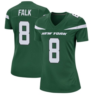 Game Luke Falk Women's New York Jets Gotham Jersey - Green
