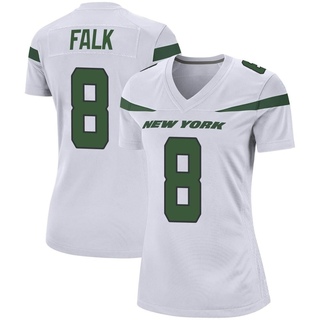 Game Luke Falk Women's New York Jets Spotlight Jersey - White