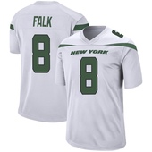 Game Luke Falk Youth New York Jets Spotlight Jersey - White