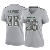 Game Marcell Harris Women's New York Jets Atmosphere Fashion Jersey - Gray