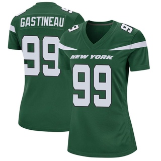 Game Mark Gastineau Women's New York Jets Gotham Jersey - Green