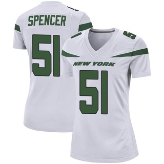 Game Marquiss Spencer Women's New York Jets Spotlight Jersey - White