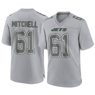 Game Max Mitchell Men's New York Jets Atmosphere Fashion Jersey - Gray