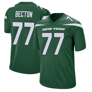 Game Mekhi Becton Youth New York Jets Gotham Jersey - Green
