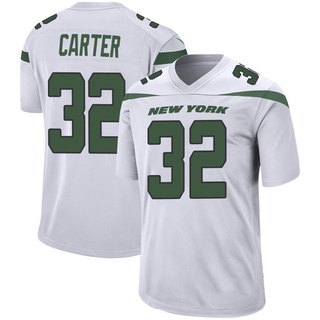 Game Michael Carter Men's New York Jets Spotlight Jersey - White