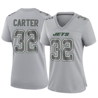 Game Michael Carter Women's New York Jets Atmosphere Fashion Jersey - Gray
