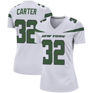 Game Michael Carter Women's New York Jets Spotlight Jersey - White