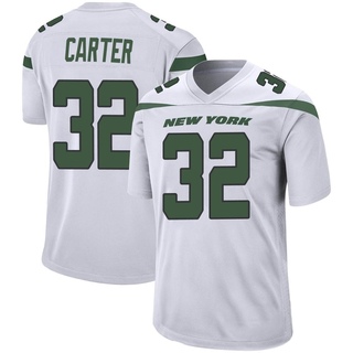Game Michael Carter Youth New York Jets Spotlight Jersey - White