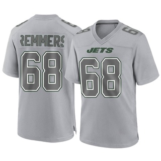 Game Mike Remmers Men's New York Jets Atmosphere Fashion Jersey - Gray