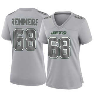Game Mike Remmers Women's New York Jets Atmosphere Fashion Jersey - Gray