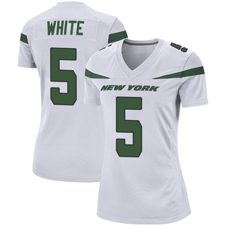 Game Mike White Women's New York Jets Spotlight Jersey - White