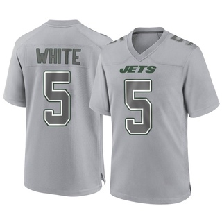 Game Mike White Youth New York Jets Atmosphere Fashion Jersey - Gray