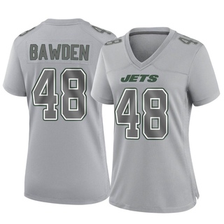 Game Nick Bawden Women's New York Jets Atmosphere Fashion Jersey - Gray