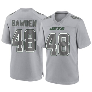 Game Nick Bawden Youth New York Jets Atmosphere Fashion Jersey - Gray