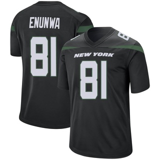 Game Quincy Enunwa Men's New York Jets Stealth Jersey - Black
