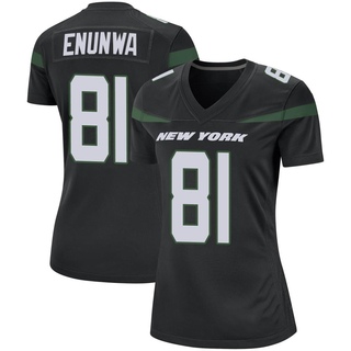Game Quincy Enunwa Women's New York Jets Stealth Jersey - Black