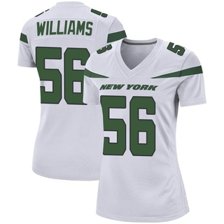 Game Quincy Williams Women's New York Jets Spotlight Jersey - White