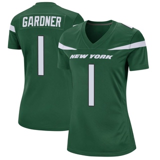 Game Sauce Gardner Women's New York Jets Gotham Jersey - Green