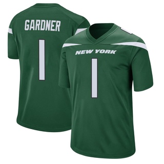 Game Sauce Gardner Youth New York Jets Gotham Jersey - Green