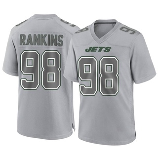 Game Sheldon Rankins Men's New York Jets Atmosphere Fashion Jersey - Gray
