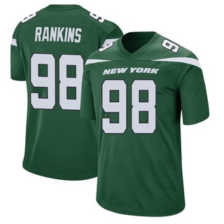 Game Sheldon Rankins Men's New York Jets Gotham Jersey - Green