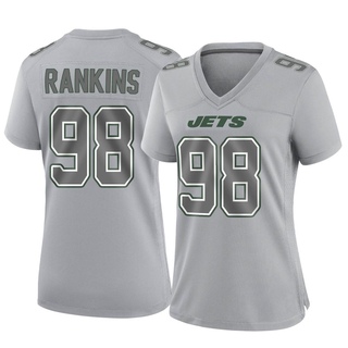 Game Sheldon Rankins Women's New York Jets Atmosphere Fashion Jersey - Gray