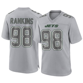 Game Sheldon Rankins Youth New York Jets Atmosphere Fashion Jersey - Gray