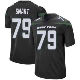 Game Tanzel Smart Men's New York Jets Stealth Jersey - Black