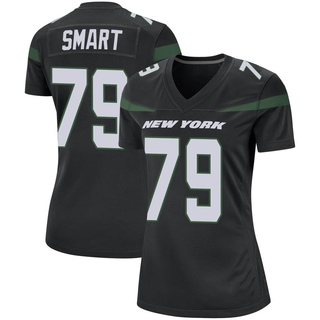 Game Tanzel Smart Women's New York Jets Stealth Jersey - Black