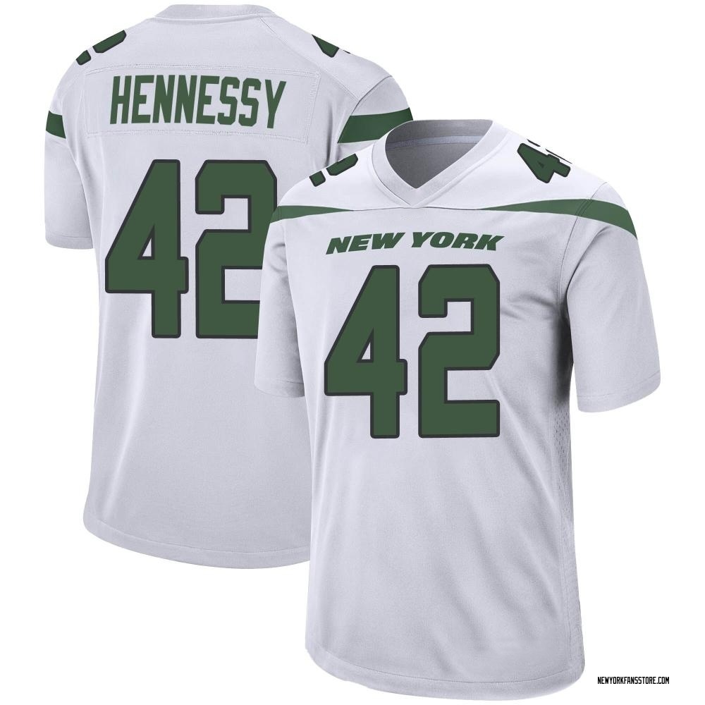 Game Thomas Hennessy Youth New York Jets Spotlight Jersey - White