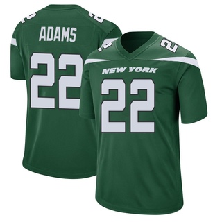 Game Tony Adams Men's New York Jets Gotham Jersey - Green