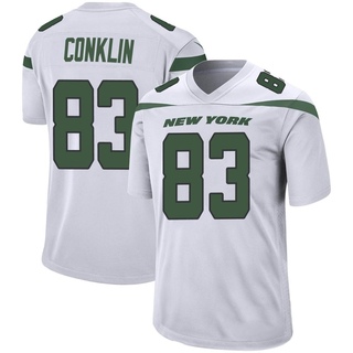 Game Tyler Conklin Men's New York Jets Spotlight Jersey - White